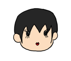 Sleeping Japanese man sticker #11196367