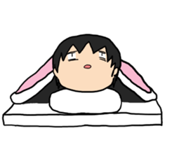 Sleeping Japanese man sticker #11196372