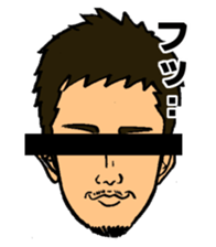 Human hope the black eyes Anonymous sticker #11196473