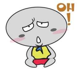 An Interesting UFO Man, ver. 2 sticker #11196696