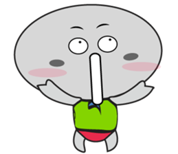 An Interesting UFO Man, ver. 2 sticker #11196697