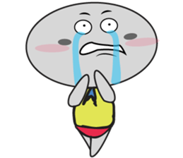 An Interesting UFO Man, ver. 2 sticker #11196698