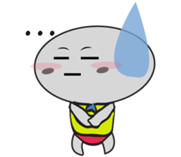 An Interesting UFO Man, ver. 2 sticker #11196701