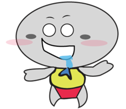 An Interesting UFO Man, ver. 2 sticker #11196706