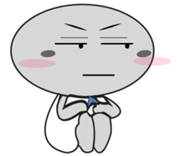 An Interesting UFO Man, ver. 2 sticker #11196709