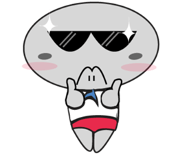 An Interesting UFO Man, ver. 2 sticker #11196715