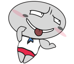 An Interesting UFO Man, ver. 2 sticker #11196717