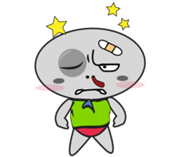 An Interesting UFO Man, ver. 2 sticker #11196718