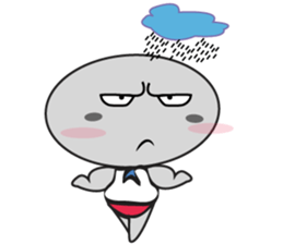 An Interesting UFO Man, ver. 2 sticker #11196719