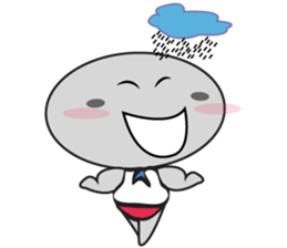 An Interesting UFO Man, ver. 2 sticker #11196720