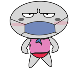 An Interesting UFO Man, ver. 2 sticker #11196723