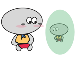 An Interesting UFO Man, ver. 2 sticker #11196725