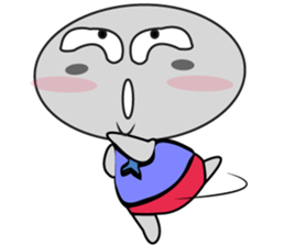 An Interesting UFO Man, ver. 2 sticker #11196732