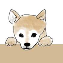 Shiba inu Sakura sticker #11196752