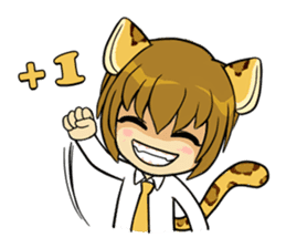 Leopard-Meow daily.(Part 2) sticker #11196936