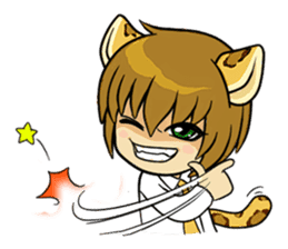 Leopard-Meow daily.(Part 2) sticker #11196938