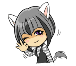 Leopard-Meow daily.(Part 2) sticker #11196940