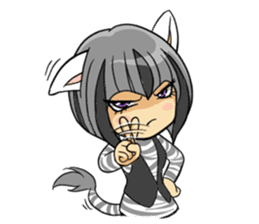 Leopard-Meow daily.(Part 2) sticker #11196941