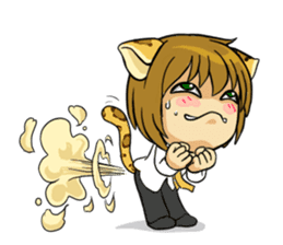 Leopard-Meow daily.(Part 2) sticker #11196945