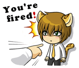 Leopard-Meow daily.(Part 2) sticker #11196952