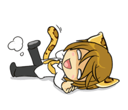 Leopard-Meow daily.(Part 2) sticker #11196953