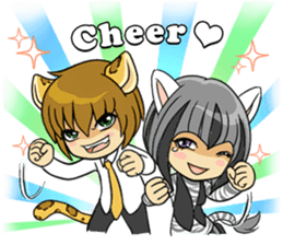 Leopard-Meow daily.(Part 2) sticker #11196956