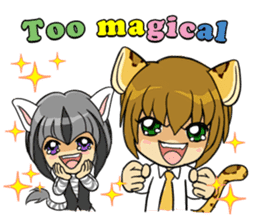 Leopard-Meow daily.(Part 2) sticker #11196960