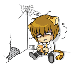 Leopard-Meow daily.(Part 2) sticker #11196962