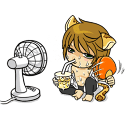 Leopard-Meow daily.(Part 2) sticker #11196967