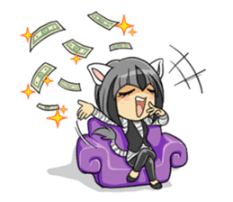 Leopard-Meow daily.(Part 2) sticker #11196968