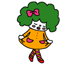 The seventh of a cat and the friends sticker #11197224