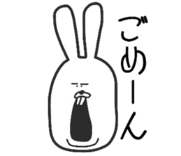 A tekitousagi. sticker #11197735