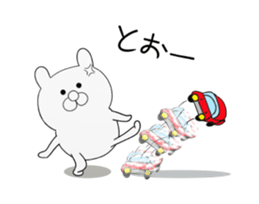 white cutie bear 1 sticker #11197871