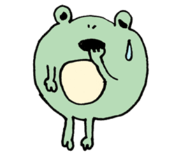 maternal frog sticker #11198236