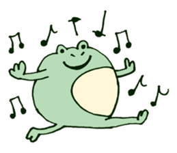 maternal frog sticker #11198245