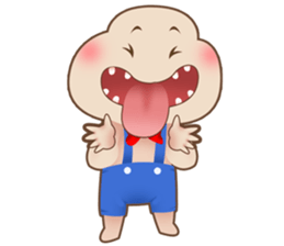 Over smile sticker #11198545