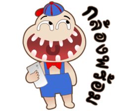 Over smile sticker #11198547