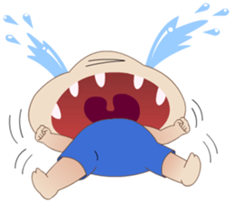 Over smile sticker #11198552