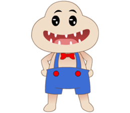 Over smile sticker #11198553