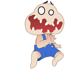 Over smile sticker #11198554