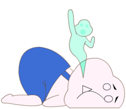 Over smile sticker #11198561