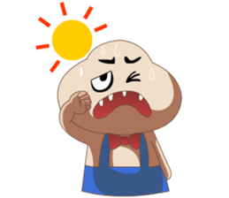 Over smile sticker #11198569