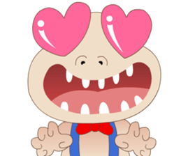 Over smile sticker #11198575