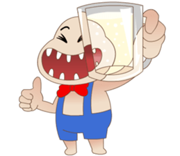 Over smile sticker #11198581