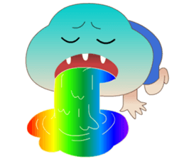 Over smile sticker #11198583