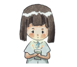 Nene Jung School Girl sticker #11198928