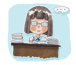 Nene Jung School Girl sticker #11198934