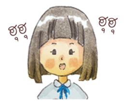 Nene Jung School Girl sticker #11198946