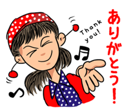 Hanako likes a rock'n'roll. sticker #11199530