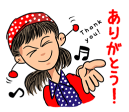 Hanako likes a rock'n'roll. sticker #11199530